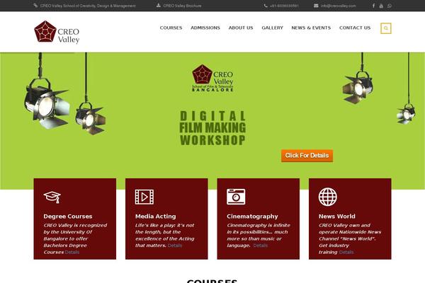 Masterstudy theme site design template sample