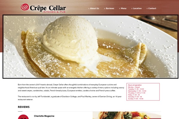 crepecellar.com site used Crepe