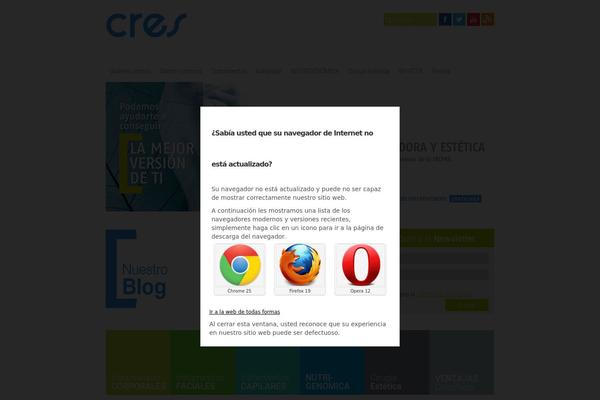 cres.com.es site used Comunicart-responsive