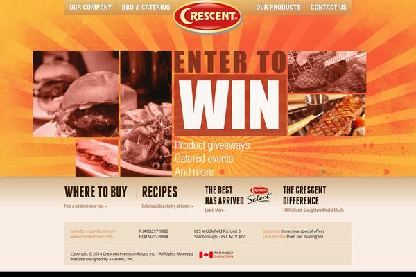 crescentfood.com site used Crescent_food