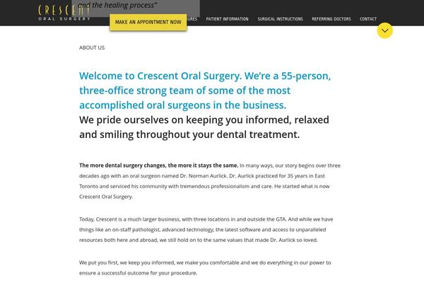 crescentoralsurgery.com site used Crescent