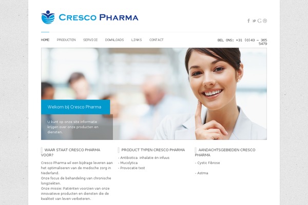 crescopharma.nl site used Complete-wp