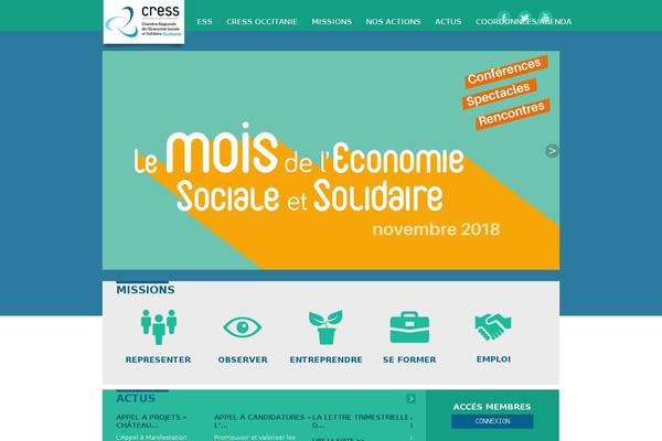 cress-midipyrenees.org site used Opntemplate