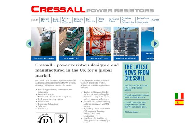 cressall.com site used Cressall