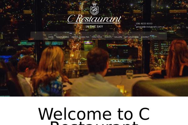 crestaurant.com.au site used Montmartre