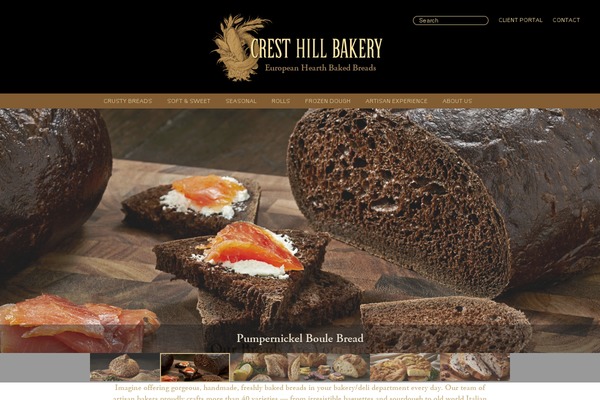 cresthillbakery.com site used Crest-hill-bakery-wordpress