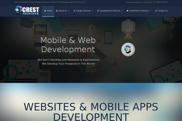 crestinfotech.com site used Crest