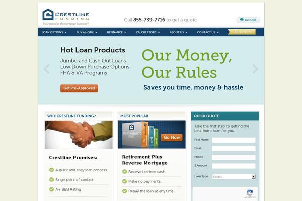 crestlinefunding.com site used Crestline-wp