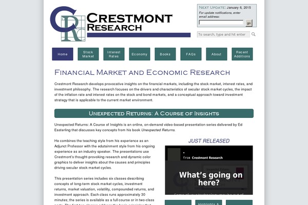 crestmontresearch.com site used Crestmontresearch