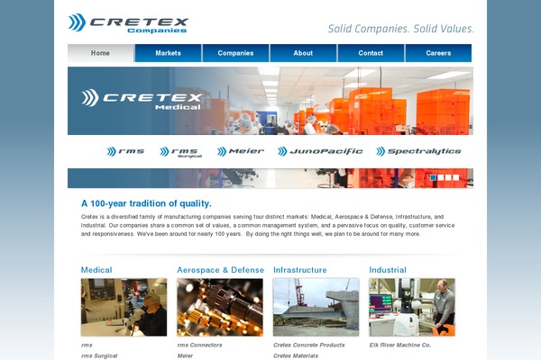 cretexinc.com site used Cretex