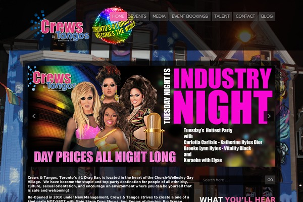 Clubber theme site design template sample