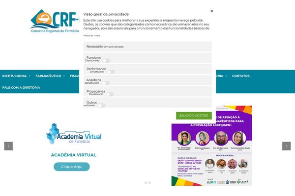 crfce.org.br site used Crfce