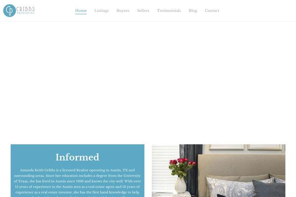 The7 theme site design template sample