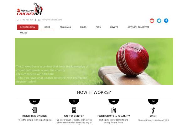 cricketbee.com site used Cricketbee