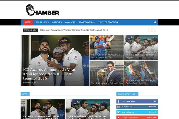 Newspaper theme site design template sample