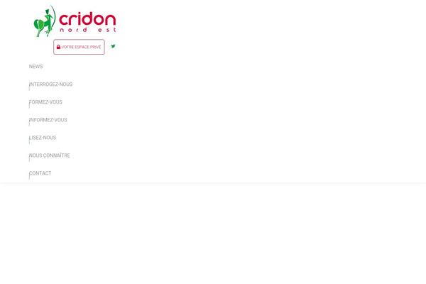 cridon-ne.org site used The7