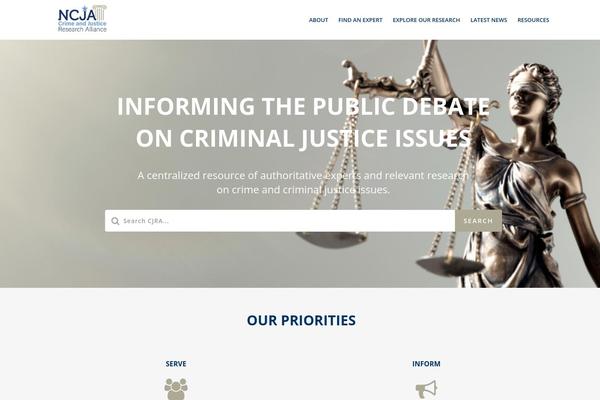 crimeandjusticeresearchalliance.org site used Manual