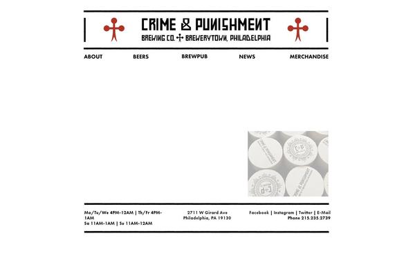 crimeandpunishmentbrewery.com site used Crimeandpunishment