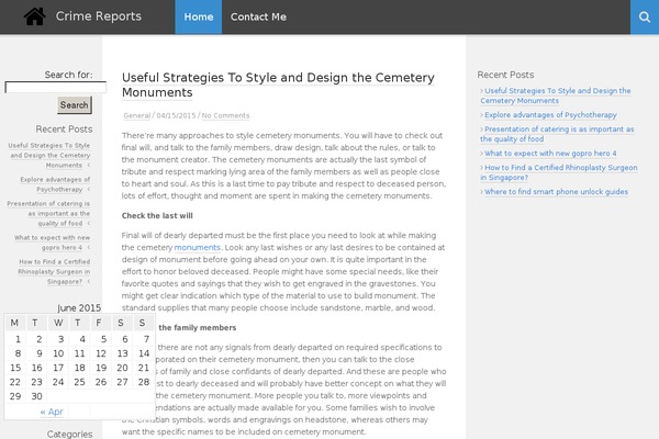 ming theme site design template sample