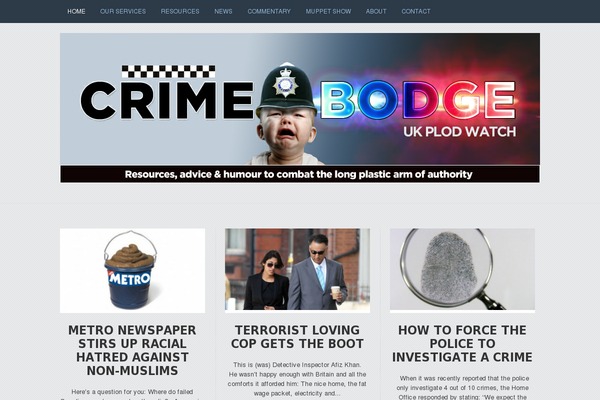crimebodge.com site used Triton