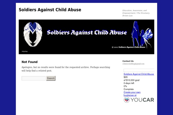 Twenty Ten theme site design template sample