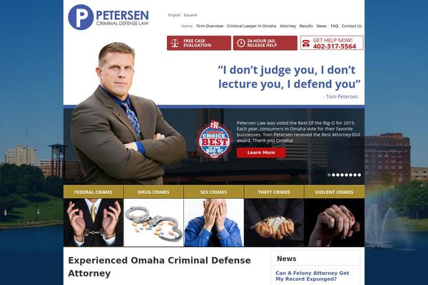 criminaldefensene.com site used Peterson