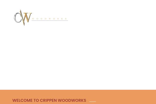crippenwoodworks.com site used Craftio