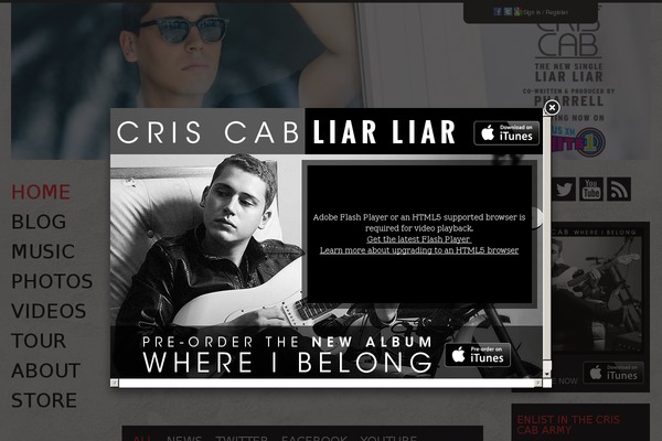 criscab.com site used Criscab
