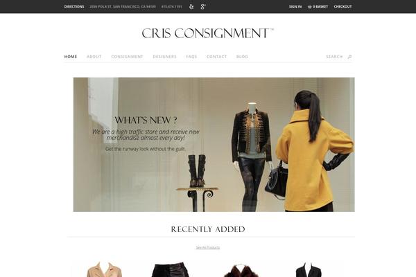 crisconsignment.com site used Cris_consignment