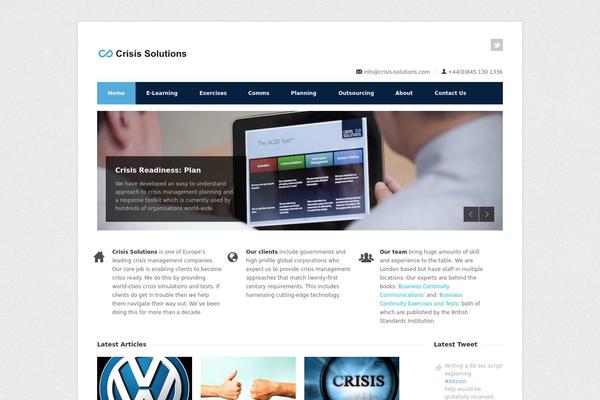 Centum theme site design template sample