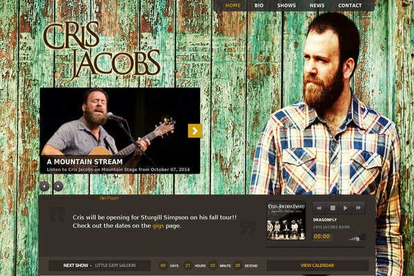 Site using Facebook Like Box plugin