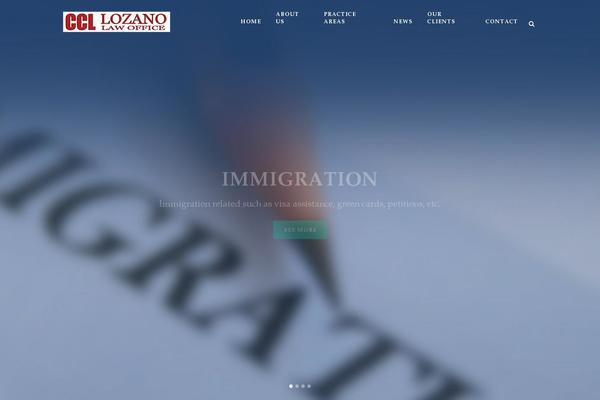 Site using Immigrationimpact-rss-feeds plugin