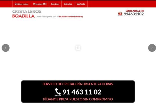 cristalerosboadilla.com site used Cristaleros