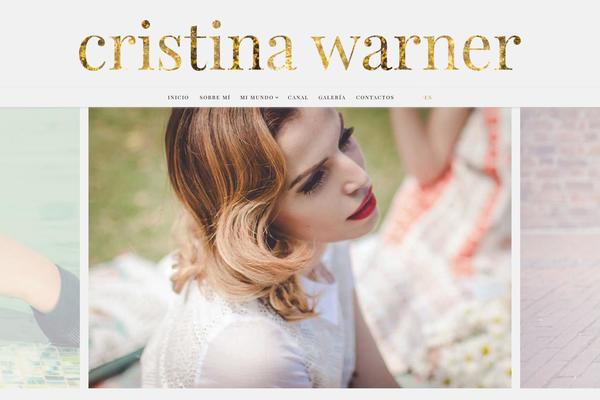 cristinawarner.com site used Falive-themes