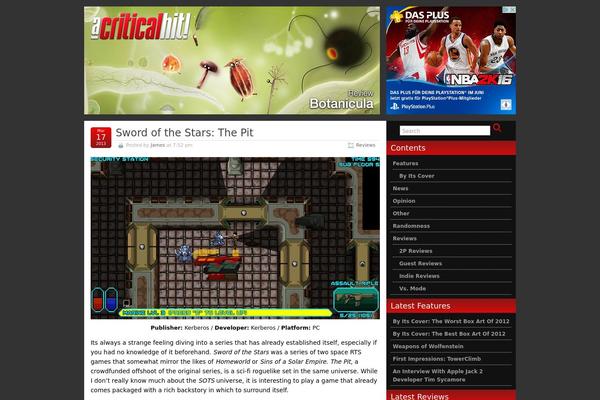 Suffusion theme site design template sample