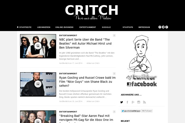 critch.de site used Cilo