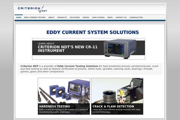 criterionndt.com site used Criterion