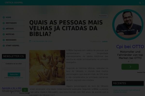 criticagospel.com.br site used Effectivenews