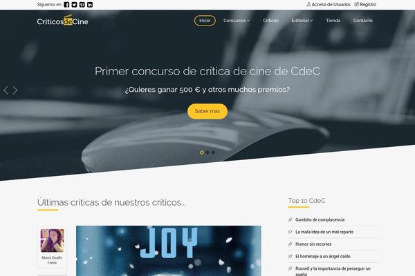 criticosdecine.com site used Cdec