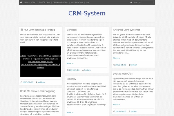 crmsystem.co site used Ouragency