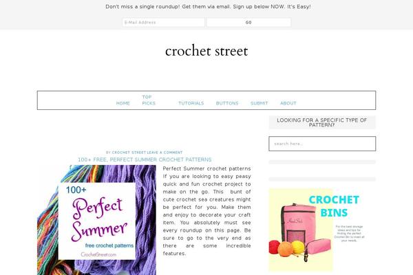 crochetstreet.com site used Fun-celina