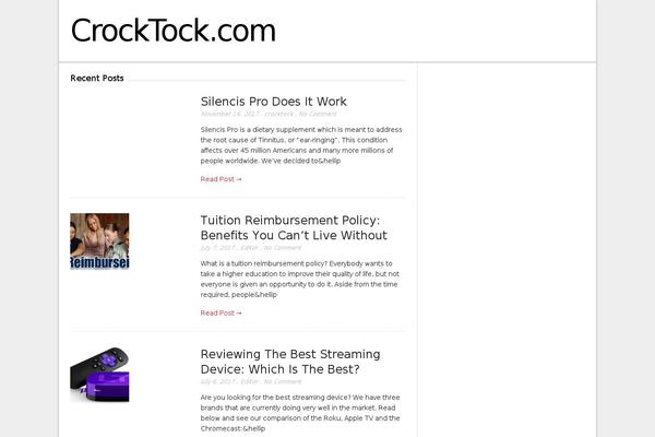 crocktock.com site used Lightly