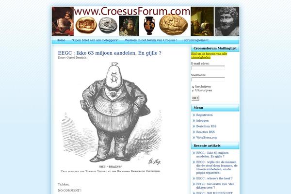 croesusforum.com site used Blue-clean