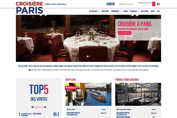 croisiere-paris.com site used Croisiere-paris