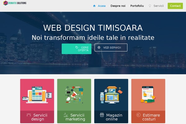 cromatis.ro site used Crtheme