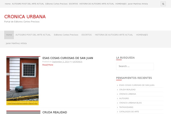 cronicaurbana.com site used Fabulist
