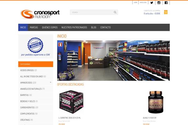 cronosportnutricion.com site used Cronosport