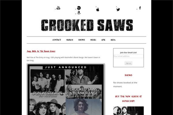 Twenty Twelve theme site design template sample