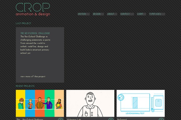 cropmotion.com site used Cropify