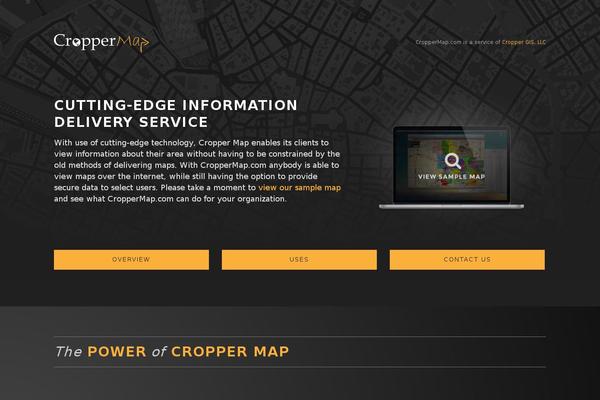 croppermap.com site used Yoo_venice_wp